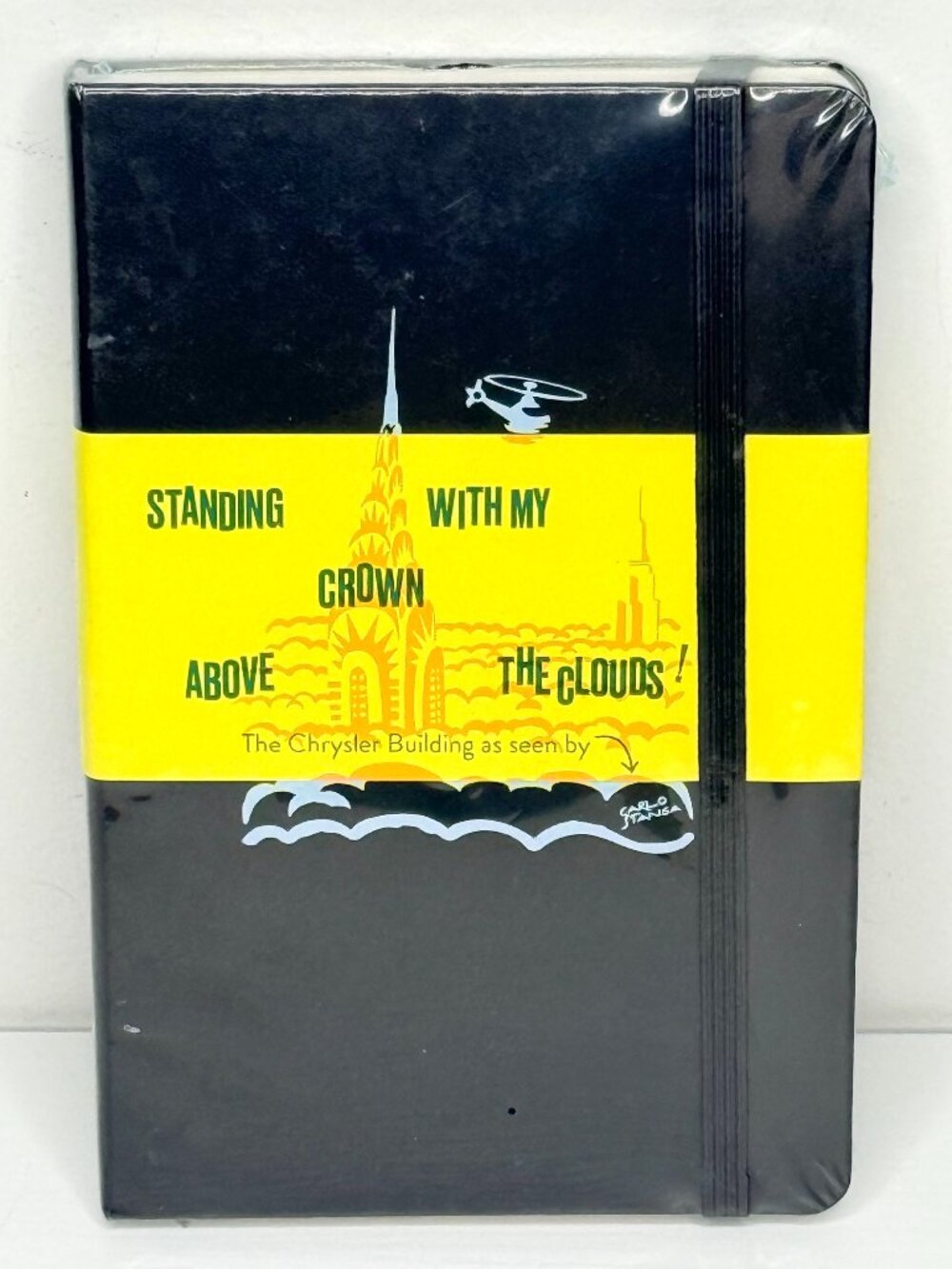 NEW Moleskine Carlo Stanga Chrysler Building New York Lined Hardcover Notebook
